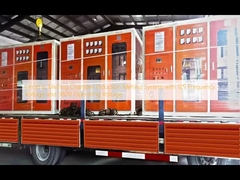 Συστήματα έλξης με επαγωγή σε κεραμικό θάλαμο τήξης με τάση 129 συχνοτήτων και τάση λειτουργίας 380V
