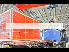 380V λειτουργικός φούρνος τήξης μεσαίας συχνότητας με αποδοτικότητα εξοικονόμησης ενέργειας