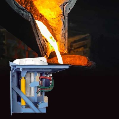800KVA Φούρνος τήξης μετάλλων με επαγωγή χαμηλή συντήρηση ανθεκτική