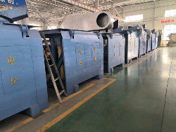 Φούρνος τήξης αλουμινίου με πλήρες σύστημα ασφάλειας και τροφοδοσία μεσαίας συχνότητας για αυξημένη