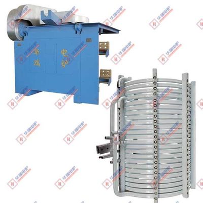Φούρνος επαγωγής IGBT Steel Shell με υψηλή απόδοση τήξης και υψηλές επιδόσεις ασφάλειας