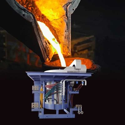 Ασφάλεια Μεταλλικός φούρνος τήξης με αξιοπιστία Σίδηρο 530 τήξη 15%-20% εξοικονόμηση ενέργειας Απόδοση τήξης