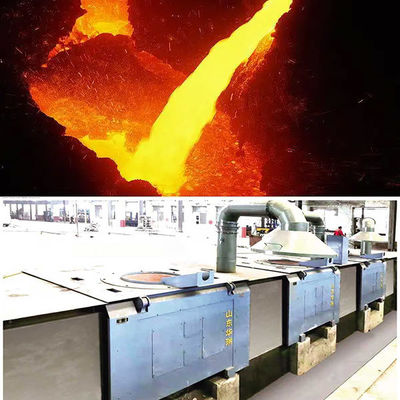 Μεγάλη διάρκεια λειτουργίας Φούρνος τήξης σιδήρου με χαμηλή κατανάλωση ενέργειας