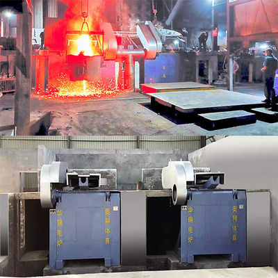 Μεγάλη αντοχή και απόδοση Μεσαίας συχνότητας καμίνου τήξης με επαγωγή για βιομηχανικές εφαρμογές