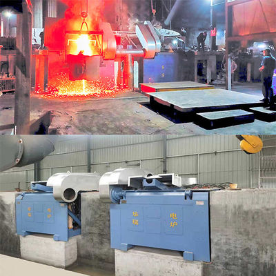 Μεγάλη αντοχή και απόδοση Μεσαίας συχνότητας καμίνου τήξης με επαγωγή για βιομηχανικές εφαρμογές