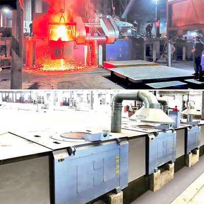 Μεγάλη απόδοση τήξης Ηλεκτρικός φούρνος τήξης επαγωγής για ομαλή λειτουργία